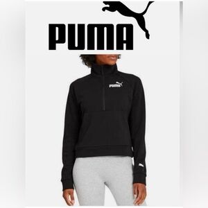 Puma Ladies' Half Zip sweatshirt Pullover with Kangaroo Pocket - NEW with Tags!